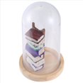 thumbnail image 2 of Decoración de Biblioteca en Miniatura, Adornos de Escalera de Libros en Miniatura en Contenedor Transparente, Modelo , Estatua, Escena en Miniatura B, 2 of 9