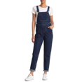 thumbnail image 1 of WeWoreWhat We Wore What Basic Overalls Jeans Dark Wash ( XS ), 1 of 2