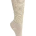 thumbnail image 6 of Women’s Thin Cotton Slouch Socks – Lightweight & Breathable Scrunch Ankle Socks, 1 Pair (Fits Shoe Size 9-11), Casual Wear, Dance, Machine Washable, 6 of 6