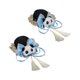 thumbnail image 5 of 2x pinzas para el cabello de estilo chino, pasador de Panda, regalo, lazo, joyería decorativa para el cabello, borla, horquillas a presión para boda, Azul Salvador Pinzas de cabello, 5 of 9