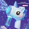 thumbnail image 2 of Bubble Blaster Blower Unicorn Automático Con para Y Pequeños, 2 of 9