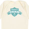 thumbnail image 4 of Inktastic Banner Bride's Team Boys or Girls Long Sleeve Baby Bodysuit, 4 of 5