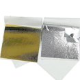 thumbnail image 2 of 100x 24K Gold Leaf Sheets Art Craft Design Gilding Framing Scrap Premium Golden, 2 of 3