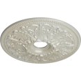 thumbnail image 3 of Ekena Millwork 23 7/8"OD x 4"ID x 2 1/8"P Ashley Ceiling Medallion (Fits Canopies up to 4 3/4"), Hand-Painted Flash Blue, 3 of 6