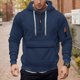 thumbnail image 1 of MHFRRA Sudaderas y Sudaderas para Hombre para Uso Diario, Holgadas, con Cremallera y Múltiples Bolsillos para Otoño E Invierno, conjuntos de Fin de Semana Cómodos y Elegantes Marina de guerra, 1 of 2