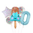 thumbnail image 3 of 1/6 piezas de globos de helado de caramelo de 40 pulgadas, globos de confeti con números del 0 al 9, decoración para fiesta de cumpleaños de niña de verano, juguetes para niños, baby shower, 3 of 5