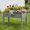 Grey, variant on 31x31x16 inch Raised Garden Bed with Legs, Elevated Wooden Planter Box for Outdoor Plants Flowers Fruits Vegetable Herb Growing