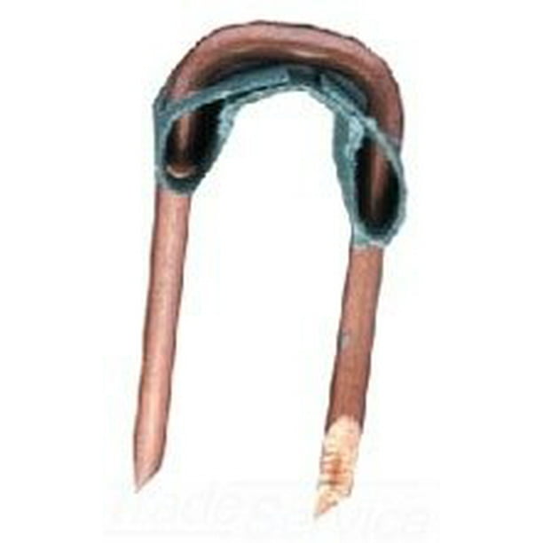 Briscon 5COPPER100 Coppered Low Voltage Insulated Cable Staple 5 5/