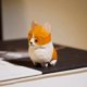 thumbnail image 5 of Hand-Carved Wood Golden Retriever Corgi, 5 of 5
