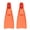 Orange size S, variant on 7829 Professional Flexible Diving Fin Comfortable Snorkeling Swimming Flippers Assistant Equipment for Underwaters Swimming