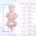 thumbnail image 4 of Muñeca Reborn YaluoQian de silicona realista de cuerpo entero, 4 of 6