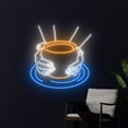 thumbnail image 3 of Handmadetneonsign Pottery Led Sign, Hand Pottery Neon Light, Pottery Neon Sign, Studio Led Light, 3 of 5