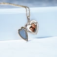 thumbnail image 2 of Picturesongold.Com " Sisters " Chinese Heart Locket - 3/4 inch x 3/4 inch in Solid 14K Yellow Gold, 2 of 6