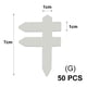 thumbnail image 1 of High Quality Variety White Plastic Garden Plant Tags Re-Usable Waterproof Planting Label Nursery Flower Nursery Potted Stakes He Qiyong unisex, 1 of 2