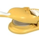 thumbnail image 5 of Herramienta de prensado de masa para hornear 2 en 1 para hacer bolas de masa hervida para cocina (amarillo), 5 of 6