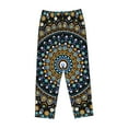 thumbnail image 4 of Kll Womens Dot Mandala Print Pajama Pants Soft Pajama Bottoms For Women Cozy Lounge Pants, 4 of 9