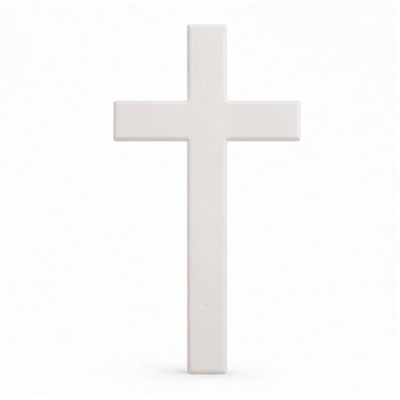 DEEPCRAFF Hand Carved White Pine Wooden Wall Hanging Elegant Christian Decor for Baptism Wedding