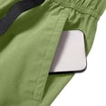 thumbnail image 6 of DDAPJ pyju Men's Cargo Hiking Shorts with Belt Lightweight Quick Dry Casual Work Golf Shorts with Pockets Army Green XXXL, 6 of 8