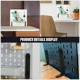 thumbnail image 2 of 2Pcs Pegboard Panel Support Tabletop Pegboard Stand Pegboard Table Display Stand Holder, 2 of 8