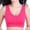 Hot Pink, variant on Womens Sports Bra Workout Soft Compression Full Supportive High Impact Plus Size Fitness Bra Yoga Push Up Bras Saving on Clearance