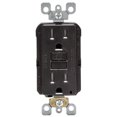 thumbnail image 2 of GFCI Outlet Leviton SmartLockPro, 15 A, 125 V, dúplex, negro, paquete de 1, 2 of 2