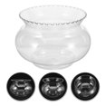 thumbnail image 1 of Transparent Plastic Fish Tank for Desktop Use Beautifies and Purifies Home with Smooth Surface 4.72x3.54x3.94 Inches, 1 of 8