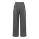 thumbnail image 5 of Pantalones de mujer de cintura alta y pierna ancha: pantalones palazzo con bolsillos, tejido ligero, ropa informal para vacaciones, tallas S-XXXL, cintura de 68-88 cm, corte holgado y cómodo., 5 of 6