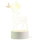 thumbnail image 2 of Lámpara LED Nocturna de Animales con Alimentación USB, Lámpara de Ilusión Visual 3D, Decoración de Dormitorio de Bajo Consumo para Sala de Estar, Iluminación Ambiental para el Hogar, Paquete de 1., 2 of 6