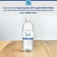 thumbnail image 2 of Snugell Distilled Water 16.9 oz Bottles 12-Pack | Pure, Safe, Clean, Ultra-Filtered | BPA Free | Convenient Everyday Use Distilled Water | Made in USA, 2 of 9