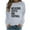 #Gray, variant on NSLGXD Weekends Coffee And Football Sweatshirts for Women Game Day Shirt Football Crewneck Sweatshirt Football Long Sleeve Shirt