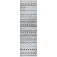 thumbnail image 2 of Addison Rugs Dream Shag Premium Machine Washable Transitional Tribal, Diamond Gray Runner Rug, 2'3" x 7'6", 2 of 8