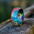 thumbnail image 5 of Exquisite Customized Acrylic Rainbow Gradient Rings Blending Nature with Fashion Dreamy Color Display for Stylish Fingertips, 5 of 8
