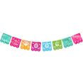 thumbnail image 2 of Bandera decorativa con temática del Día de los Muertos Bandera Let's Fiesta Placa de bandera hueca colorida, 2 of 5