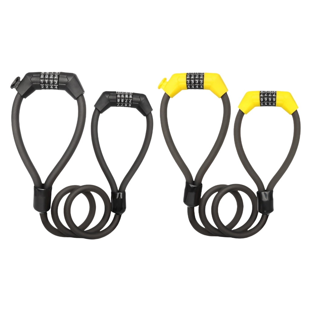 Yammee Portable Bicycles 4 Digit Security Password Lock High Security Padlocks