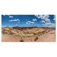 thumbnail image 2 of Panorama de Paysage de la Vallée de Feu - Impression d'Art sur Toile Paysage, 2 of 3