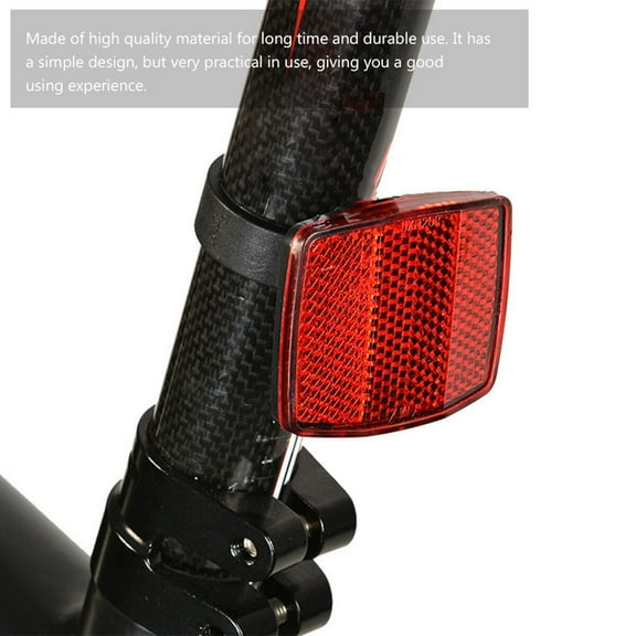 Stri 2pcs Spoke Reflector Bike Warning Reflector Bike Safety Reflector for Outdoor