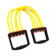 thumbnail image 2 of Greeniant Expansor de pecho, extractor de músculos, banda elástica, ejercitador de pecho, equipo de Fitness fino, práctico, 5 suministros de Accesorios para máquinas de ejercicios Amarillo, 2 of 6