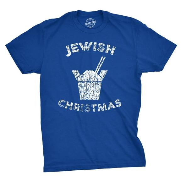 Jewish Christmas Funny Chinese Take Out T shirt Nerdy Holiday Tee for Guys Graphic Tees