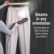 CHI Handheld Portable Clothes Steamer, 800W 70 ml Compact Clothing Steamer and Travel Bag, Black