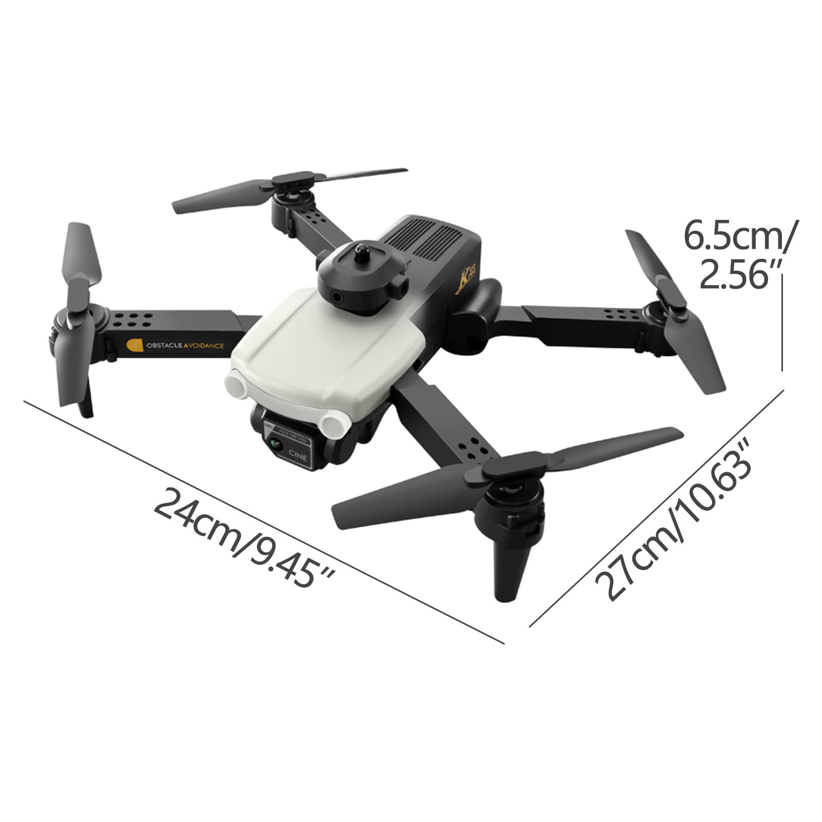Nilvkv Drone K102 PRO Folding Drone 4K Aerial Photography Quadcopter Omnidirectional Obstacle Avoidance Aerial Photography Machine Christmas Gift