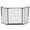 Black, variant on BabyDan Flex M Safety Gate 35.4" - 57.5", Black