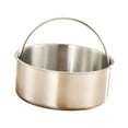 thumbnail image 2 of Vaporizador de alimentos de acero inoxidable para cocinar arroz, cesta multifuncional para vaporizador de verduras, inserto para bollos y bolas de 116 cm x 43 cm, 2 of 8