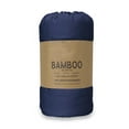 thumbnail image 4 of Linen Market Bamboo 4 Piece Sheet Set, Queen, Navy, 4 of 10