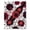 Red, Pattern 3, variant on ODIKA 4'x6' Machine Washable Non-Slip Area Rug, Abstract Burgundy High Traffic Rug, Red, 966558