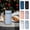BK, variant on Yyuenw Water Bottle, 200ml Stainless Steel Insulated Cup Mini Pocket Cup Ins Style Smart Display Men's And Women's Cup