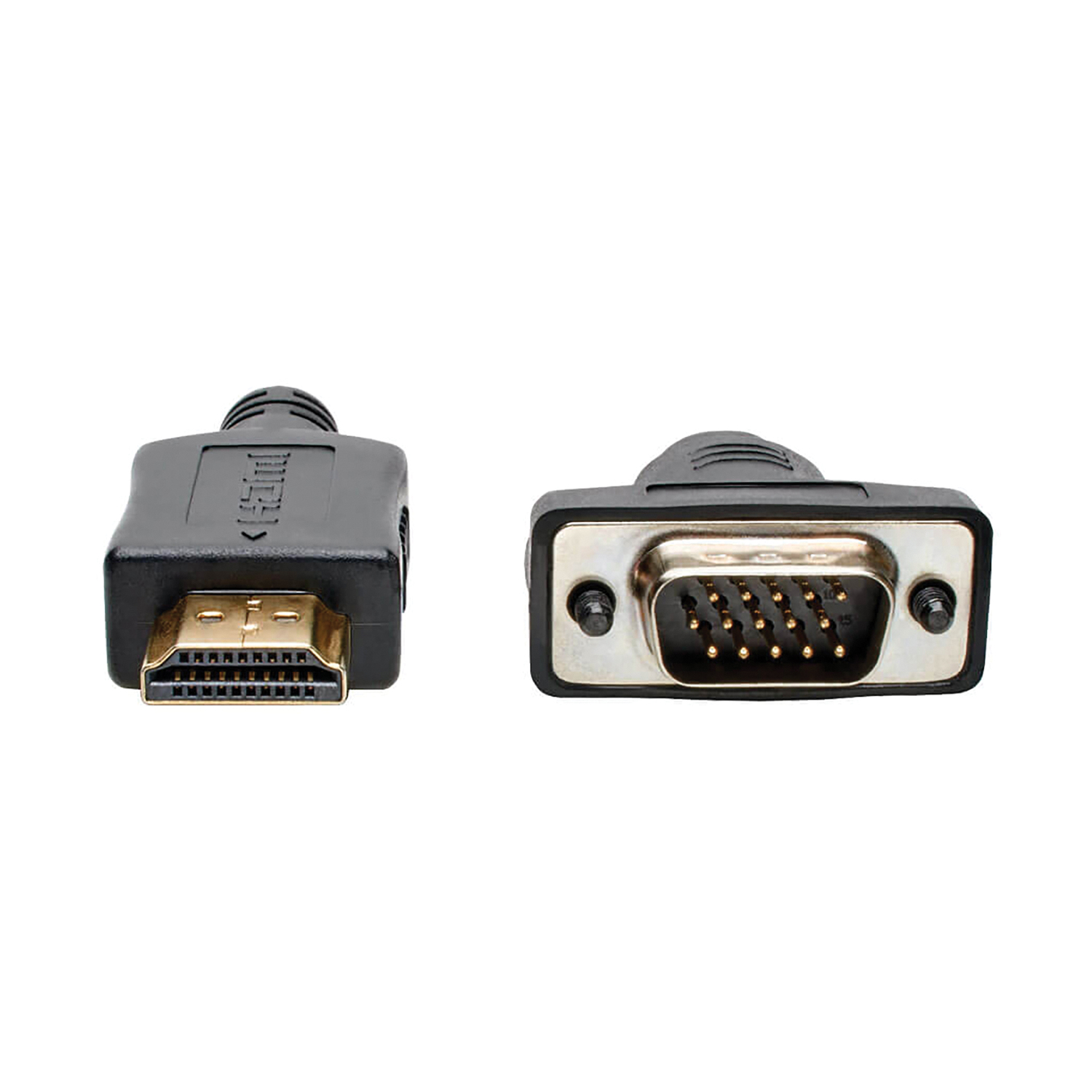 Tripp Lite by Eaton 1900 x 1200 at 60 Hz HDMI Male to VGA Male Low-Profile Active Adapter Cable, 6 Ft., Black, P566-006-VGA