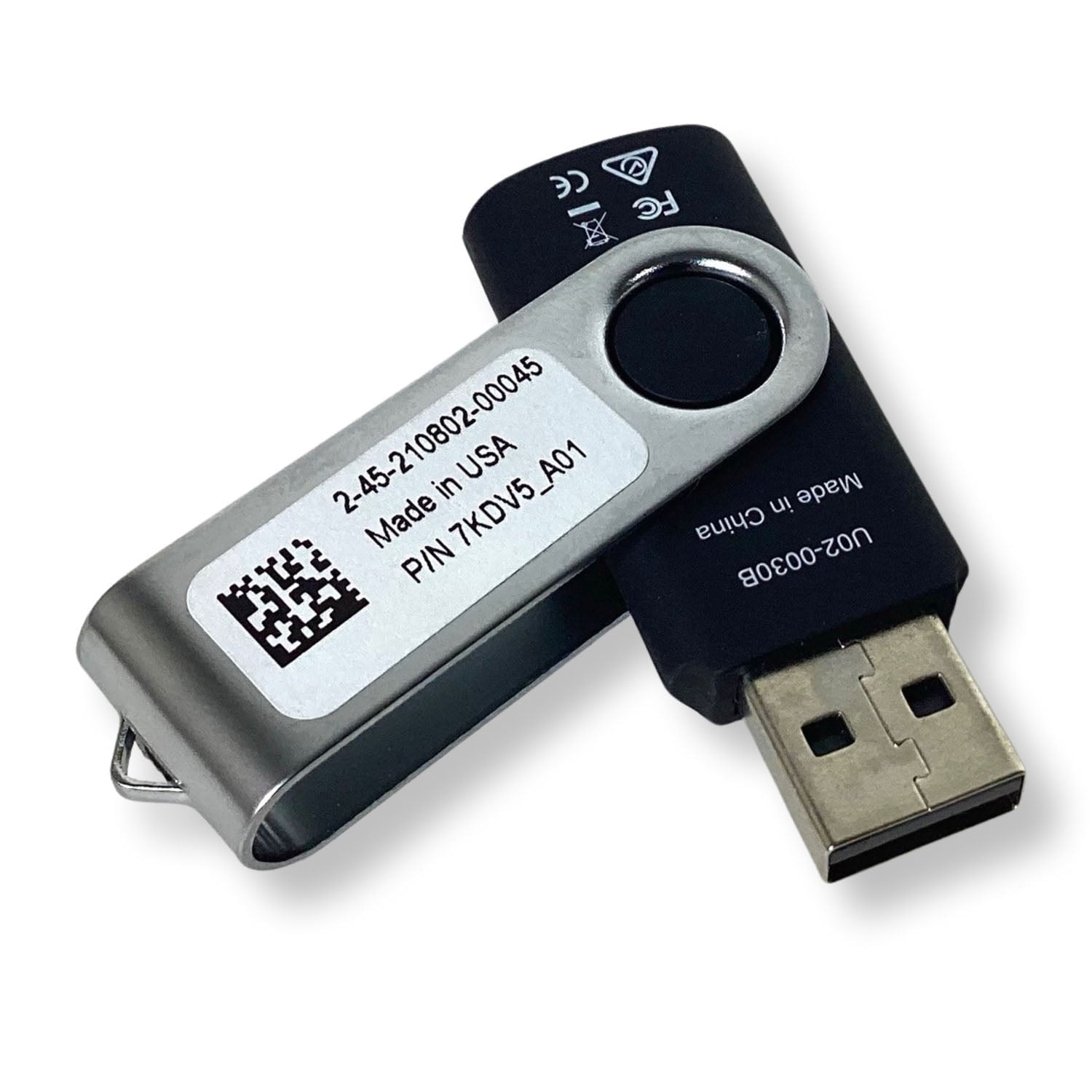 Count of 3 Microsoft 8GB USB 2.0 Flash Drive by Mentor Media (7KDV5)