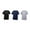 Black / Light Grey / Navy, variant on Blank Activewear Pack of 3 Youth T-Shirt, Quick Dry Performance Fabric, 100% Polyester