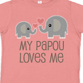 thumbnail image 4 of Inktastic My Papou Loves Me Grandchild Boys or Girls Toddler T-Shirt, 4 of 5