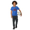 thumbnail image 6 of Youth Hook 'N Buoy American Crab T-Shirt – Kids’ Nautical Graphic Tee (Royal, XS), 6 of 6